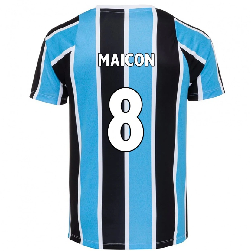 Danxen Women Maicon #8 Blue Black White Home Jersey 2025/26 T-Shirt