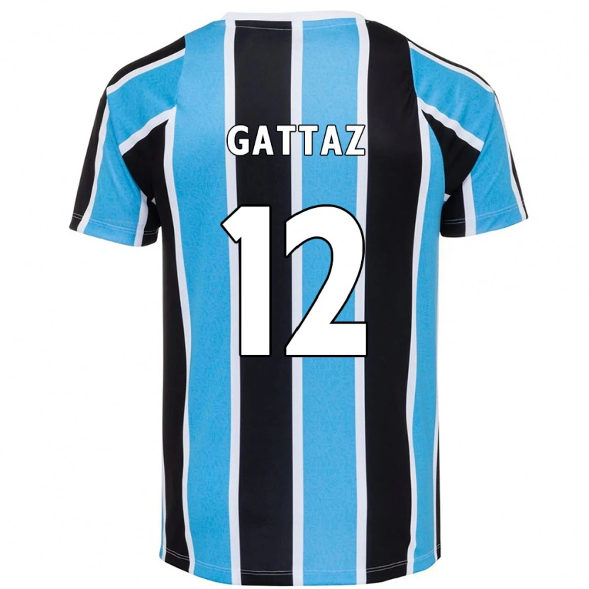 Danxen Women Caroline De Oliveira Saad Gattaz #12 Blue Black White Home Jersey 2025/26 T-Shirt