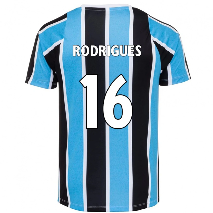 Danxen Women Fernanda Garay Rodrigues #16 Blue Black White Home Jersey 2025/26 T-Shirt