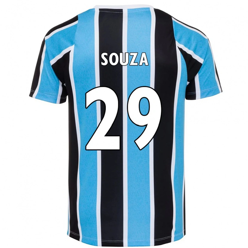 Danxen Women Diego Souza #29 Blue Black White Home Jersey 2025/26 T-Shirt