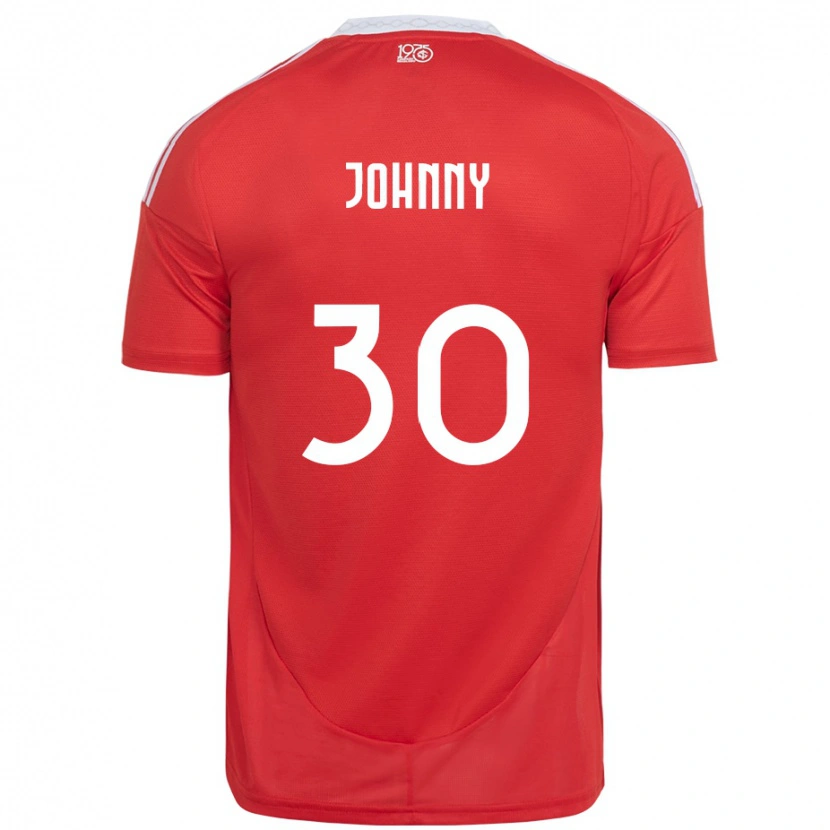 Danxen Women Johnny #30 Red White Home Jersey 2025/26 T-Shirt