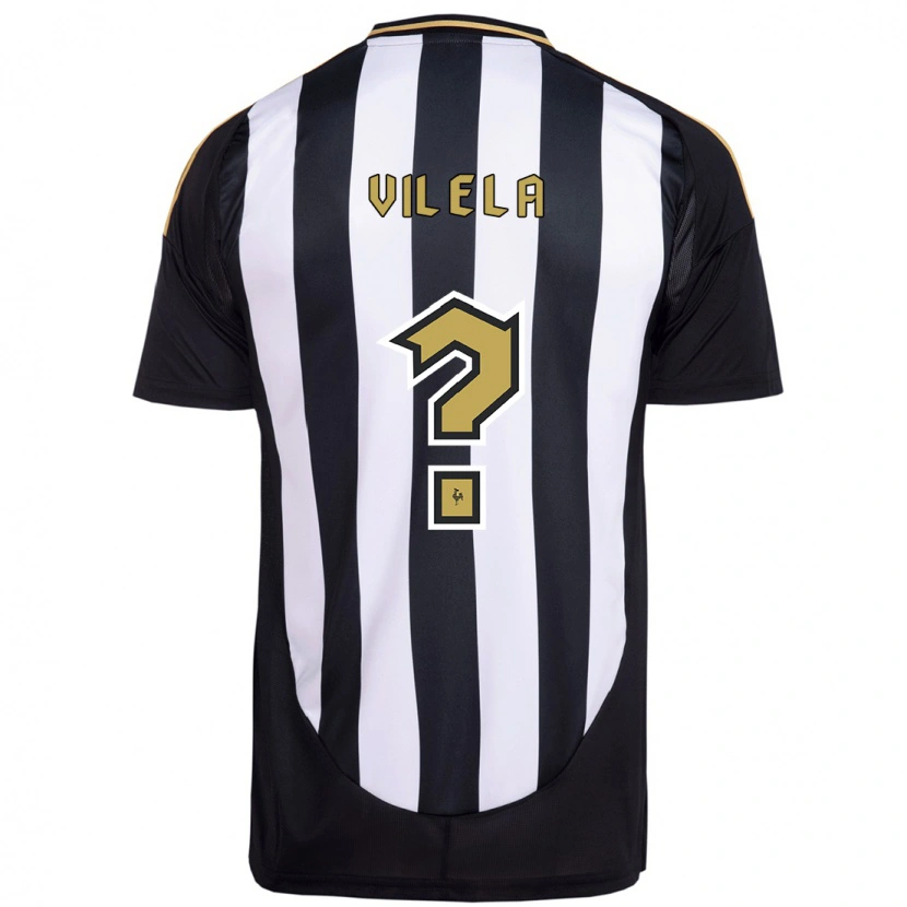 Danxen Women João Vilela #0 White Black Home Jersey 2025/26 T-Shirt