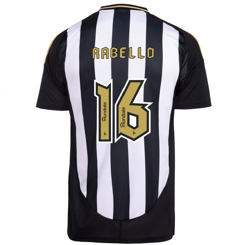 Danxen Women Igor Rabello #16 White Black Home Jersey 2025/26 T-Shirt