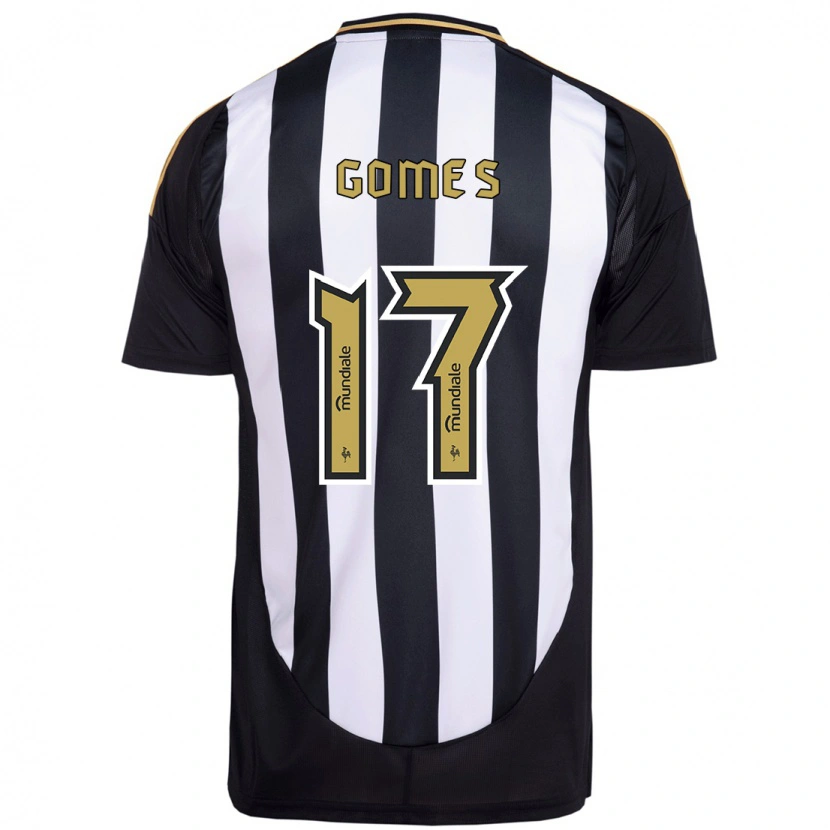 Danxen Women Igor Gomes #17 White Black Home Jersey 2025/26 T-Shirt