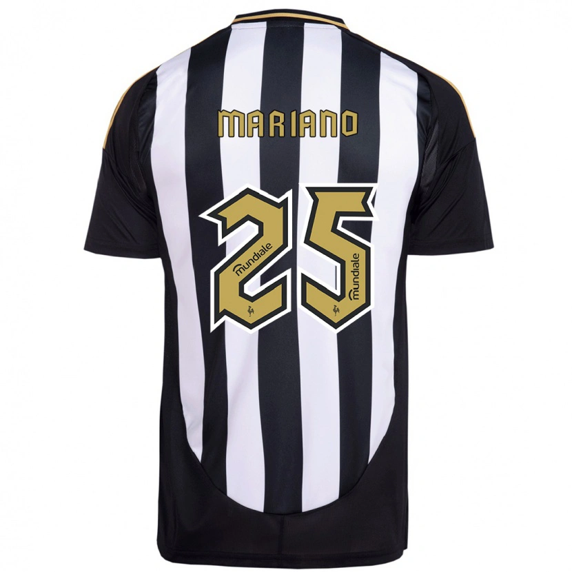 Danxen Women Mariano #25 White Black Home Jersey 2025/26 T-Shirt