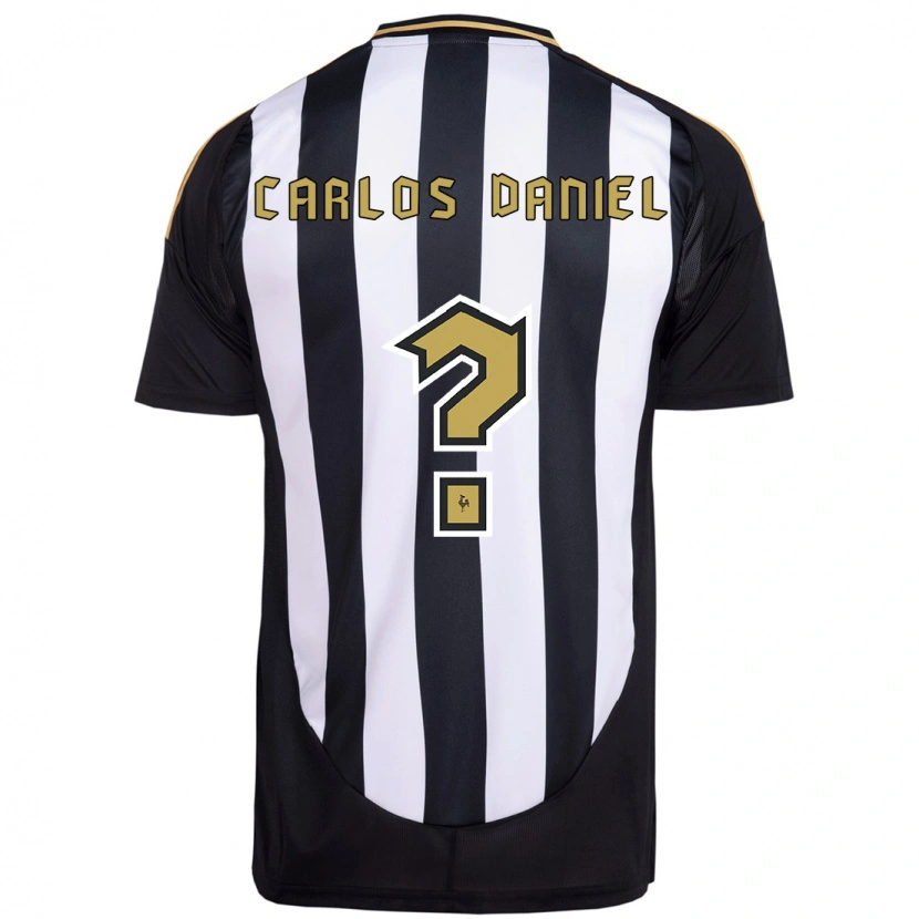 Danxen Women Carlos Daniel #0 White Black Home Jersey 2025/26 T-Shirt