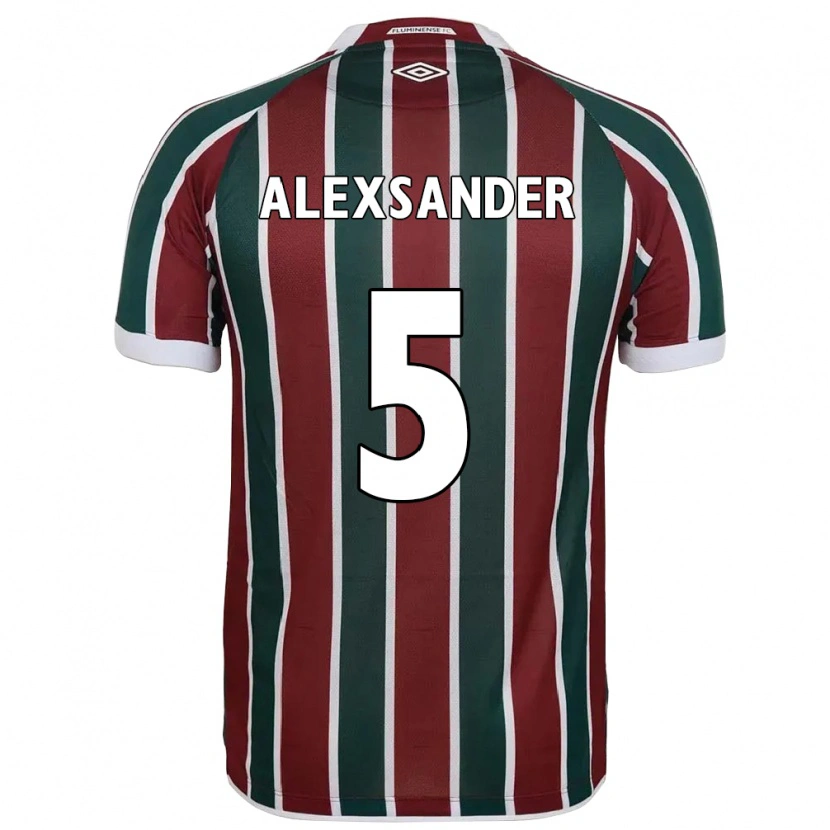 Danxen Women Alexsander #5 Green Maroon White Home Jersey 2025/26 T-Shirt