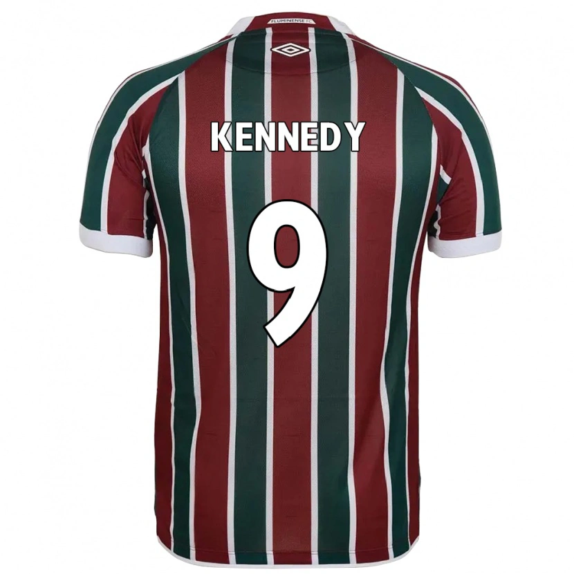 Danxen Women John Kennedy #9 Green Maroon White Home Jersey 2025/26 T-Shirt