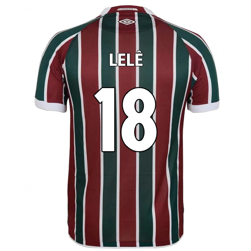 Danxen Women Lelê #18 Green Maroon White Home Jersey 2025/26 T-Shirt