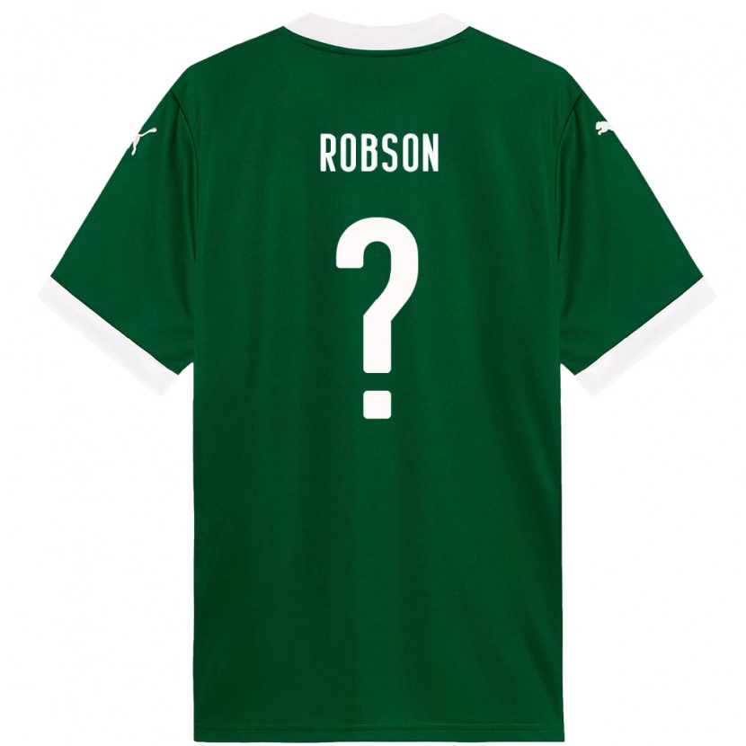 Danxen Women Robson #0 Green White Home Jersey 2025/26 T-Shirt