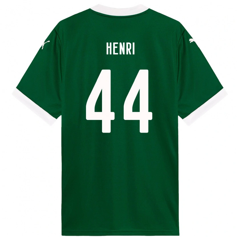 Danxen Women Henri #44 Green White Home Jersey 2025/26 T-Shirt