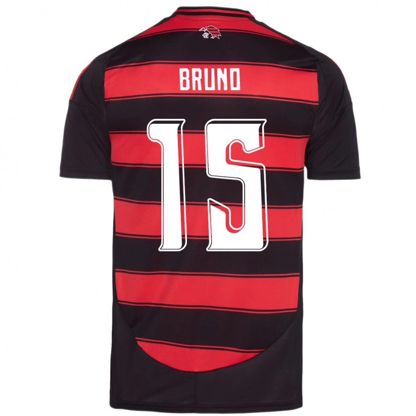 Danxen Women Fabrício Bruno #15 Red Black Home Jersey 2025/26 T-Shirt