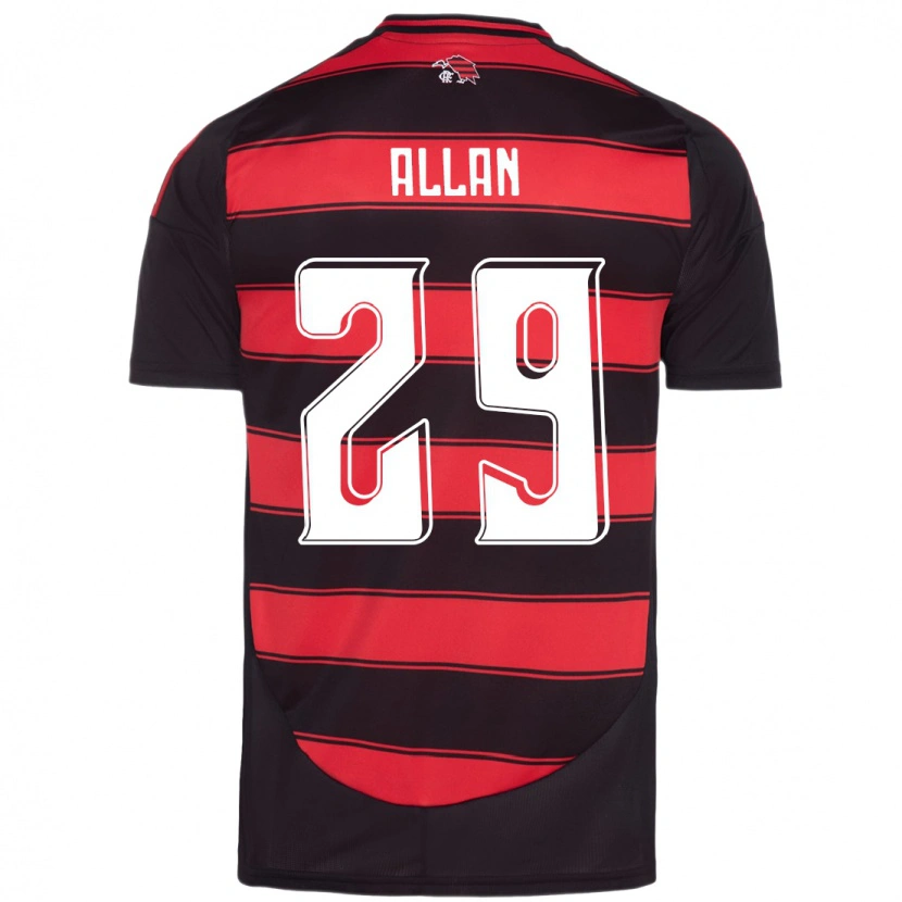 Danxen Women Allan #29 Red Black Home Jersey 2025/26 T-Shirt