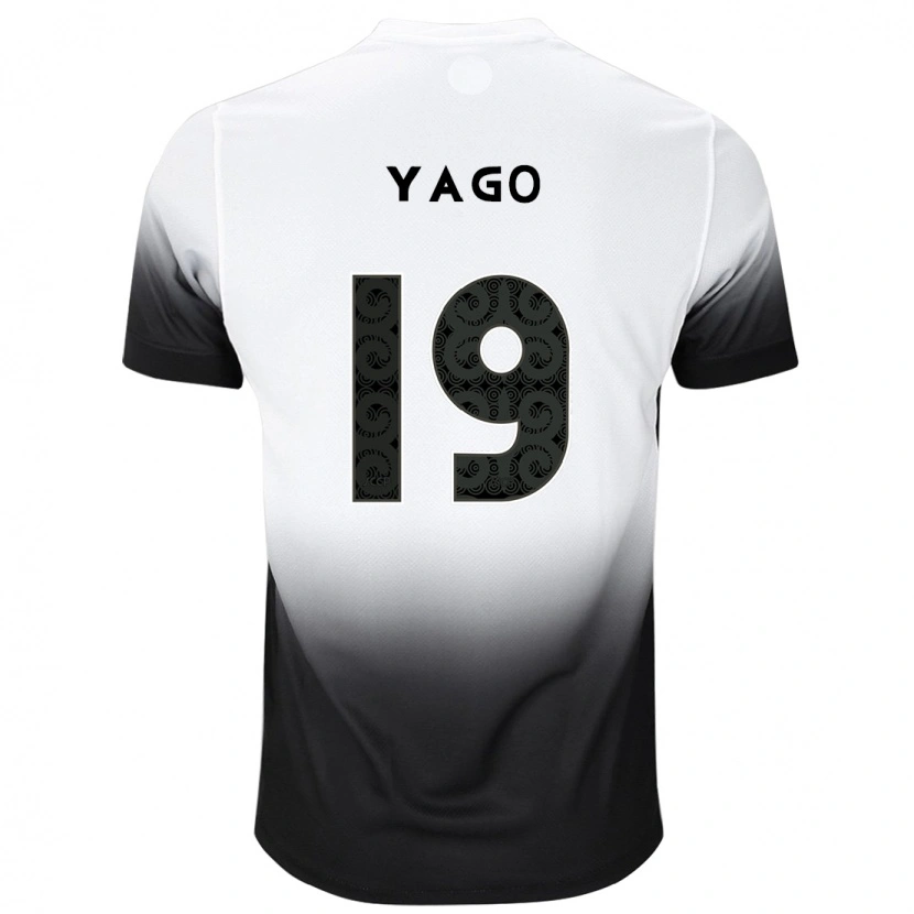 Danxen Women Yago #19 White Black Home Jersey 2025/26 T-Shirt