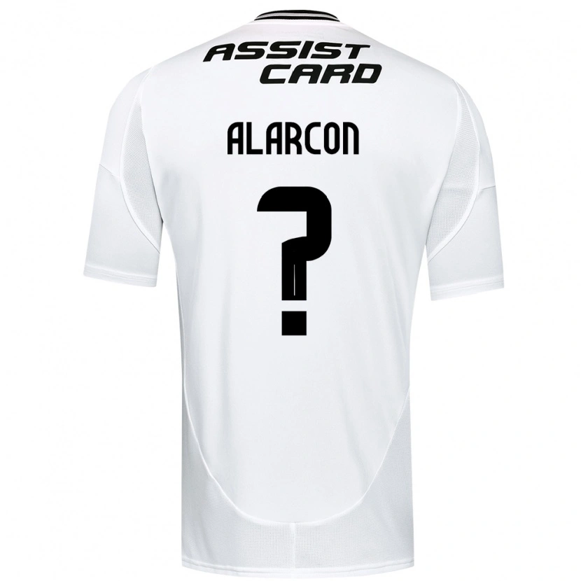 Danxen Women Cristian Alarcón #0 Black White Yellow Home Jersey 2025/26 T-Shirt