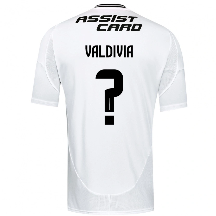 Danxen Women Felipe Valdivia #0 Black White Yellow Home Jersey 2025/26 T-Shirt