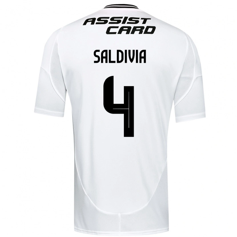 Danxen Women Alan Saldivia #4 Black White Yellow Home Jersey 2025/26 T-Shirt