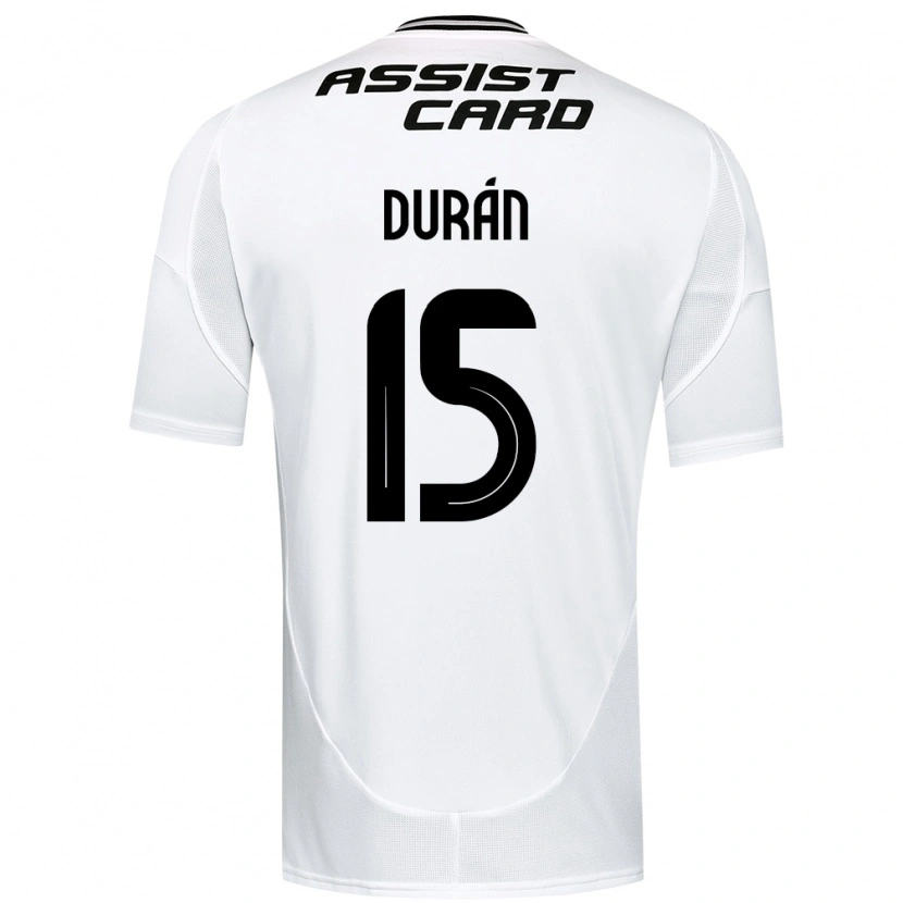 Danxen Women José Durán #15 Black White Yellow Home Jersey 2025/26 T-Shirt