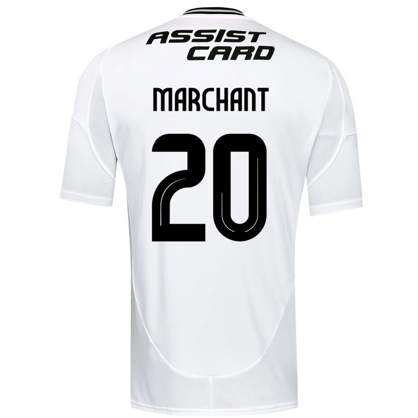 Danxen Women Francisco Marchant #20 Black White Yellow Home Jersey 2025/26 T-Shirt