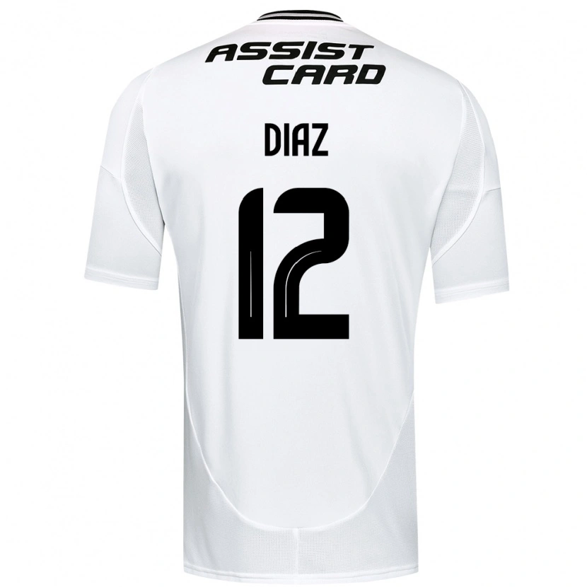 Danxen Women Javiera Díaz #12 Black White Yellow Home Jersey 2025/26 T-Shirt