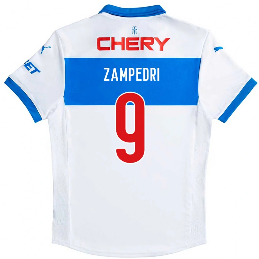 Danxen Women Fernando Zampedri #9 Black Blue Home Jersey 2025/26 T-Shirt