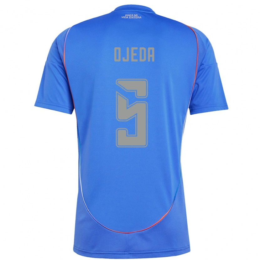 Danxen Women Emmanuel Ojeda #5 Sky Blue Home Jersey 2025/26 T-Shirt