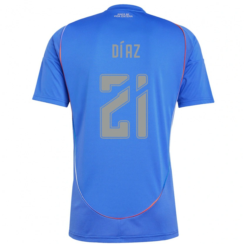 Danxen Women Marcelo Díaz #21 Sky Blue Home Jersey 2025/26 T-Shirt