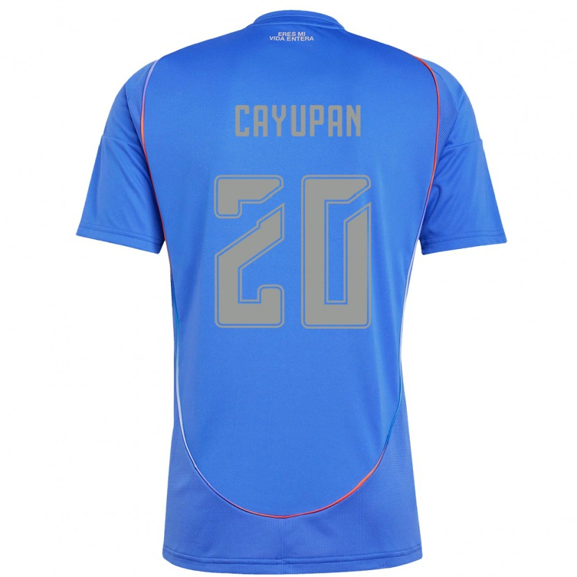 Danxen Women Natalia Cayupán #20 Sky Blue Home Jersey 2025/26 T-Shirt