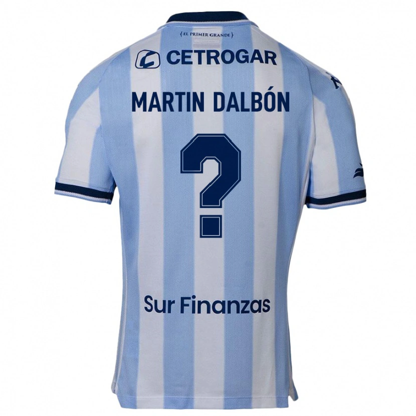 Danxen Women Juan Martin Dalbón #0 Sky Blue Home Jersey 2025/26 T-Shirt