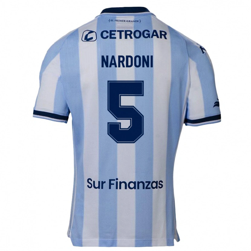 Danxen Women Juan Ignacio Nardoni #5 Sky Blue Home Jersey 2025/26 T-Shirt