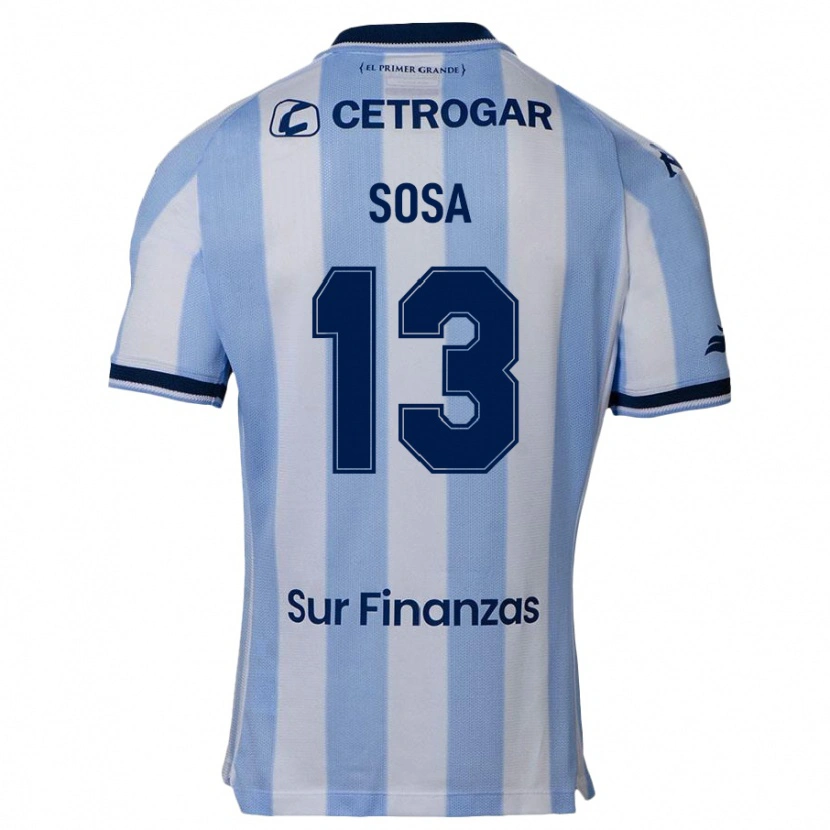 Danxen Women Santiago Sosa #13 Sky Blue Home Jersey 2025/26 T-Shirt