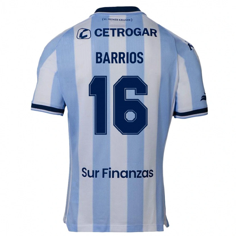 Danxen Women Martín Barrios #16 Sky Blue Home Jersey 2025/26 T-Shirt