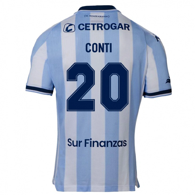 Danxen Women Germán Conti #20 Sky Blue Home Jersey 2025/26 T-Shirt