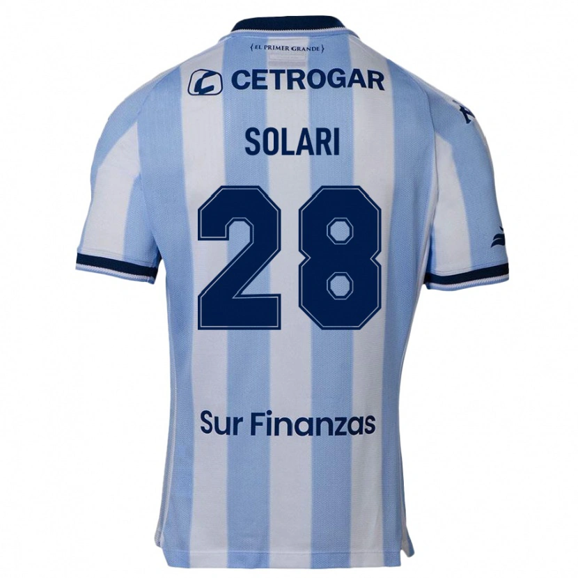 Danxen Women Santiago Solari #28 Sky Blue Home Jersey 2025/26 T-Shirt