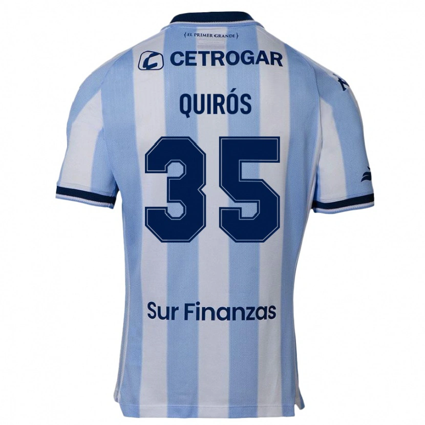 Danxen Women Santiago Quirós #35 Sky Blue Home Jersey 2025/26 T-Shirt