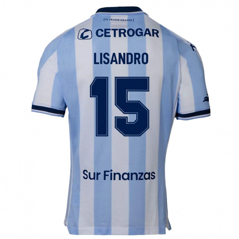 Danxen Women Lisandro Lopez #15 Sky Blue Home Jersey 2025/26 T-Shirt