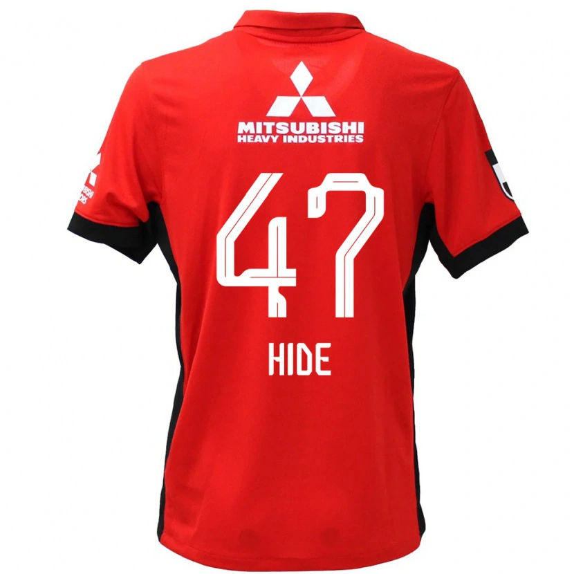Danxen Women Hidetoshi Takeda #47 Red White Home Jersey 2025/26 T-Shirt