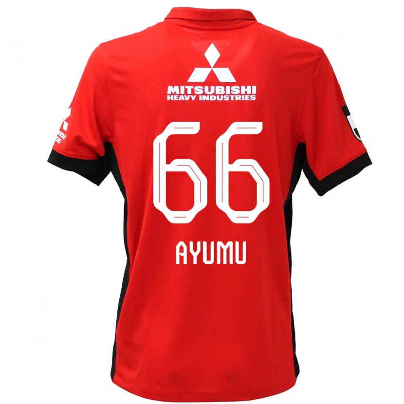 Danxen Women Ayumu Ohata #66 Red White Home Jersey 2025/26 T-Shirt