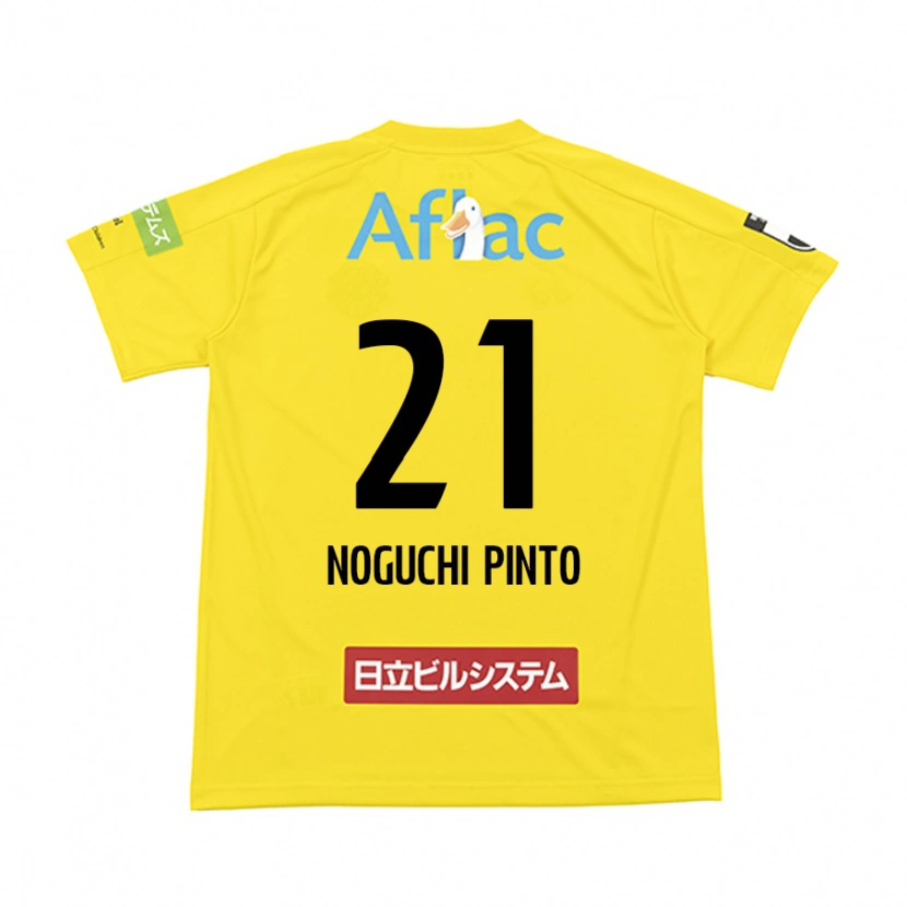 Danxen Women Amato Noguchi Pinto #21 Black Yellow Home Jersey 2025/26 T-Shirt