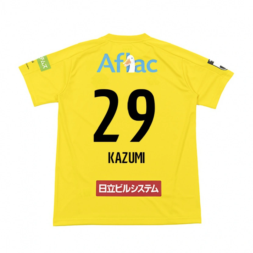 Danxen Women Takuto Kazumi #29 Black Yellow Home Jersey 2025/26 T-Shirt