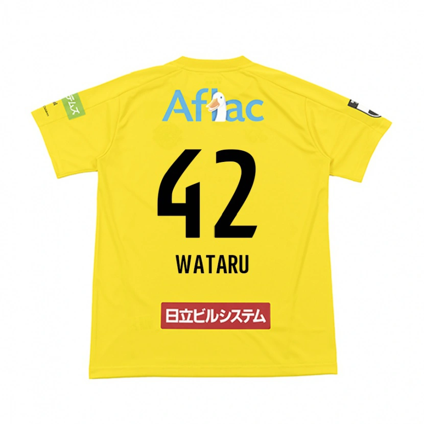 Danxen Women Wataru Harada #42 Black Yellow Home Jersey 2025/26 T-Shirt