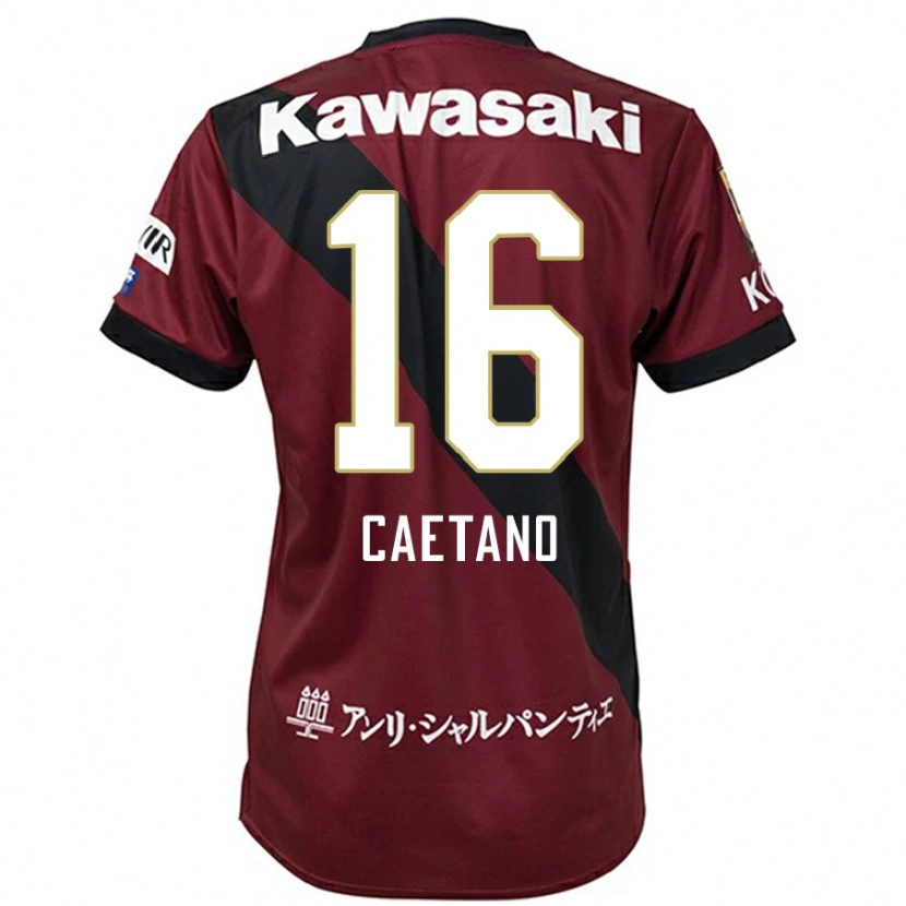 Danxen Women Caetano #16 Burgundy Black Home Jersey 2025/26 T-Shirt