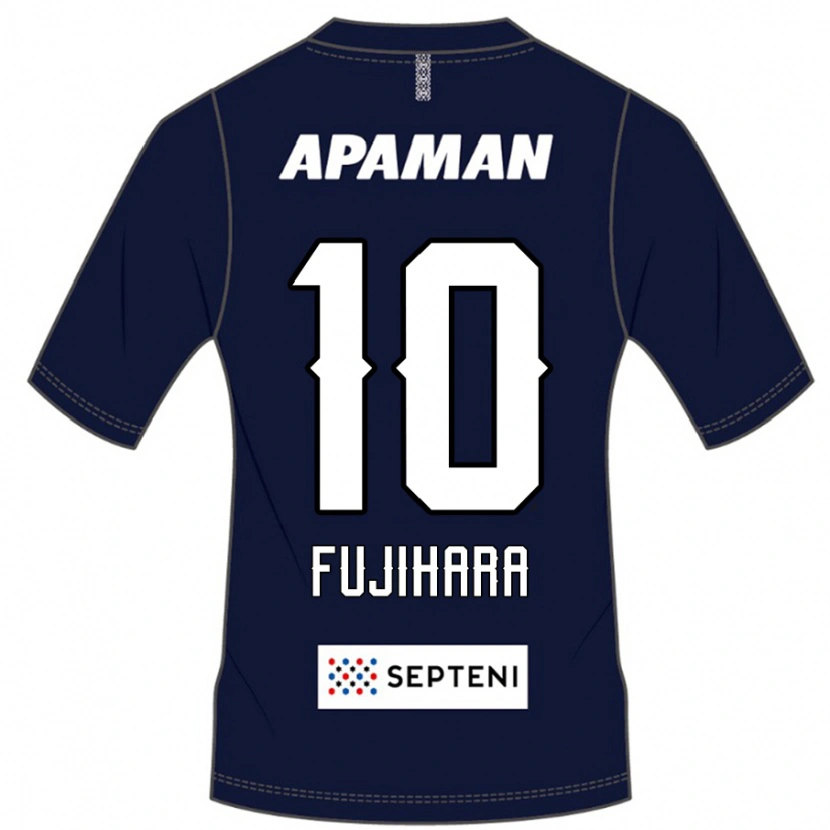 Danxen Women Naoatsu Fujihara #10 Royal Blue White Home Jersey 2025/26 T-Shirt