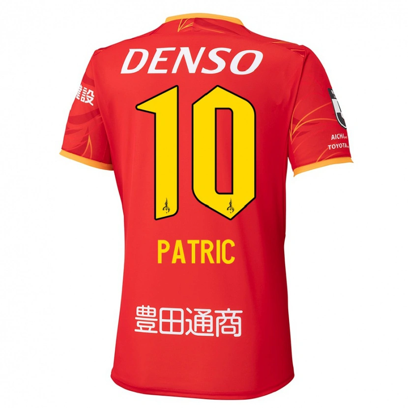 Danxen Women Patric #10 Red Yellow Home Jersey 2025/26 T-Shirt