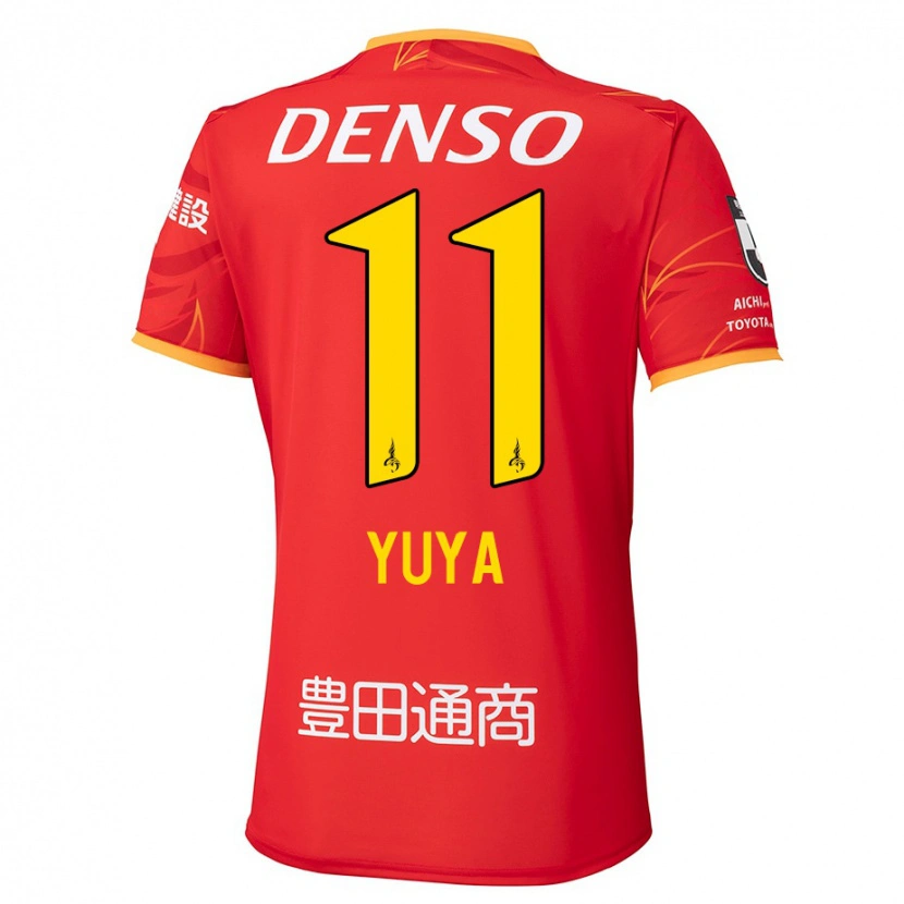 Danxen Women Yuya Yamagishi #11 Red Yellow Home Jersey 2025/26 T-Shirt