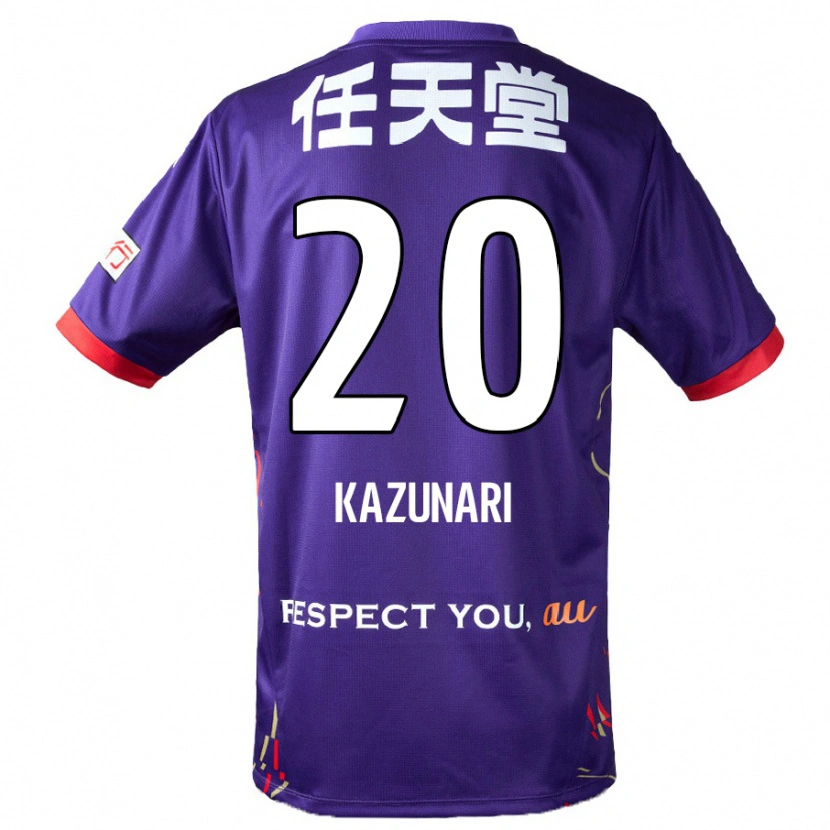 Danxen Women Kazunari Kita #20 Purple White Black Home Jersey 2025/26 T-Shirt