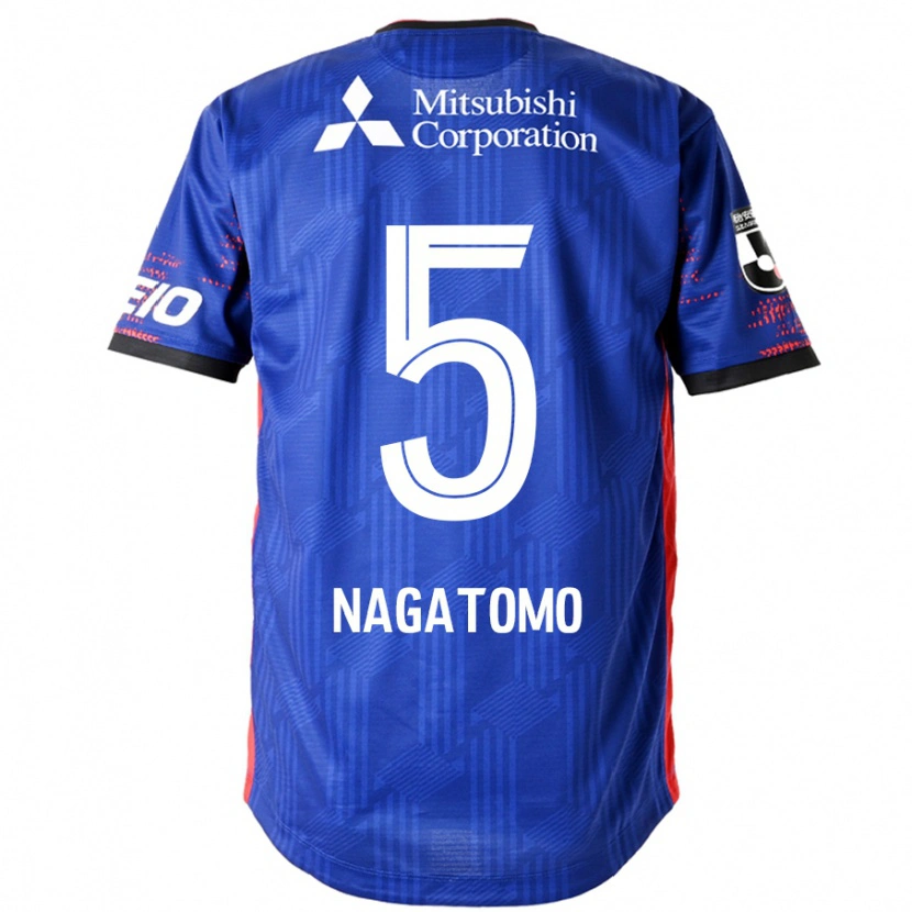Danxen Women Yuto Nagatomo #5 Royal Blue White Home Jersey 2025/26 T-Shirt