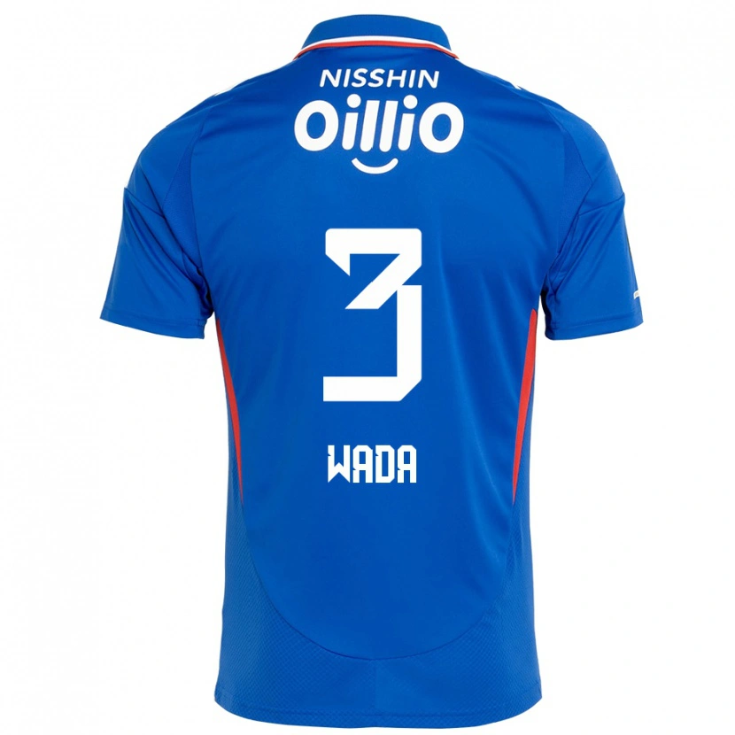 Danxen Women Yusei Wada #3 Royal Blue White Home Jersey 2025/26 T-Shirt