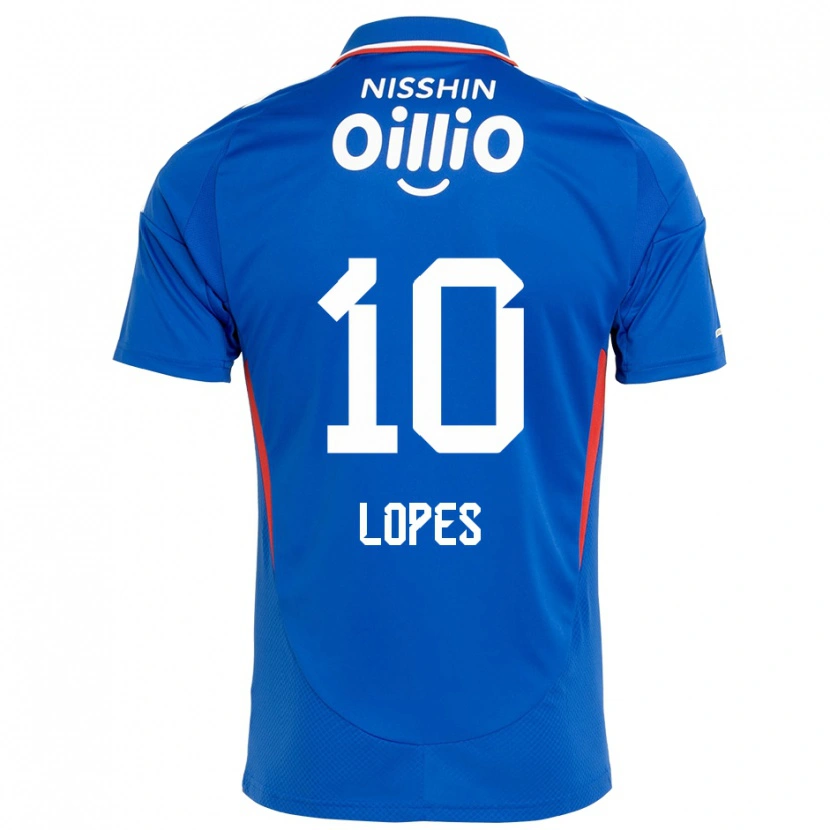 Danxen Women Anderson Lopes #10 Royal Blue White Home Jersey 2025/26 T-Shirt