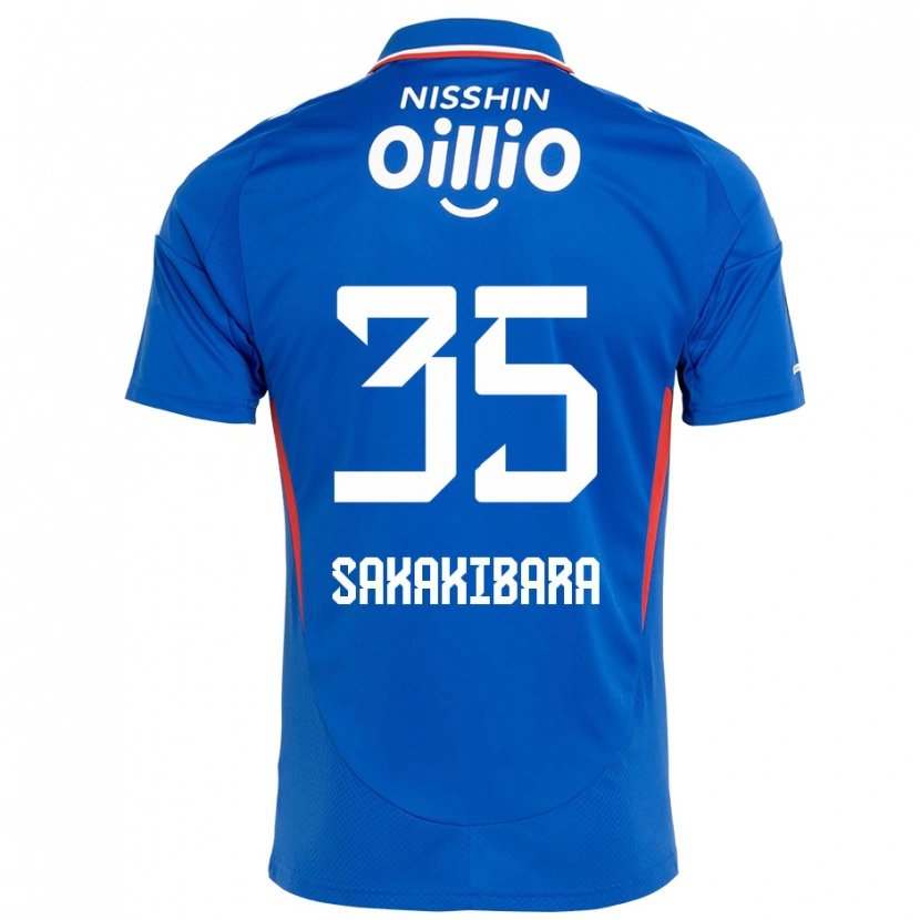 Danxen Women Keigo Sakakibara #35 Royal Blue White Home Jersey 2025/26 T-Shirt